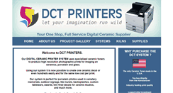 Desktop Screenshot of dctprinters.com